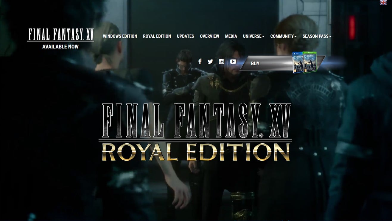 Final Fantasy Xv Royal Edition Coming Soon Alongside Pc Release
