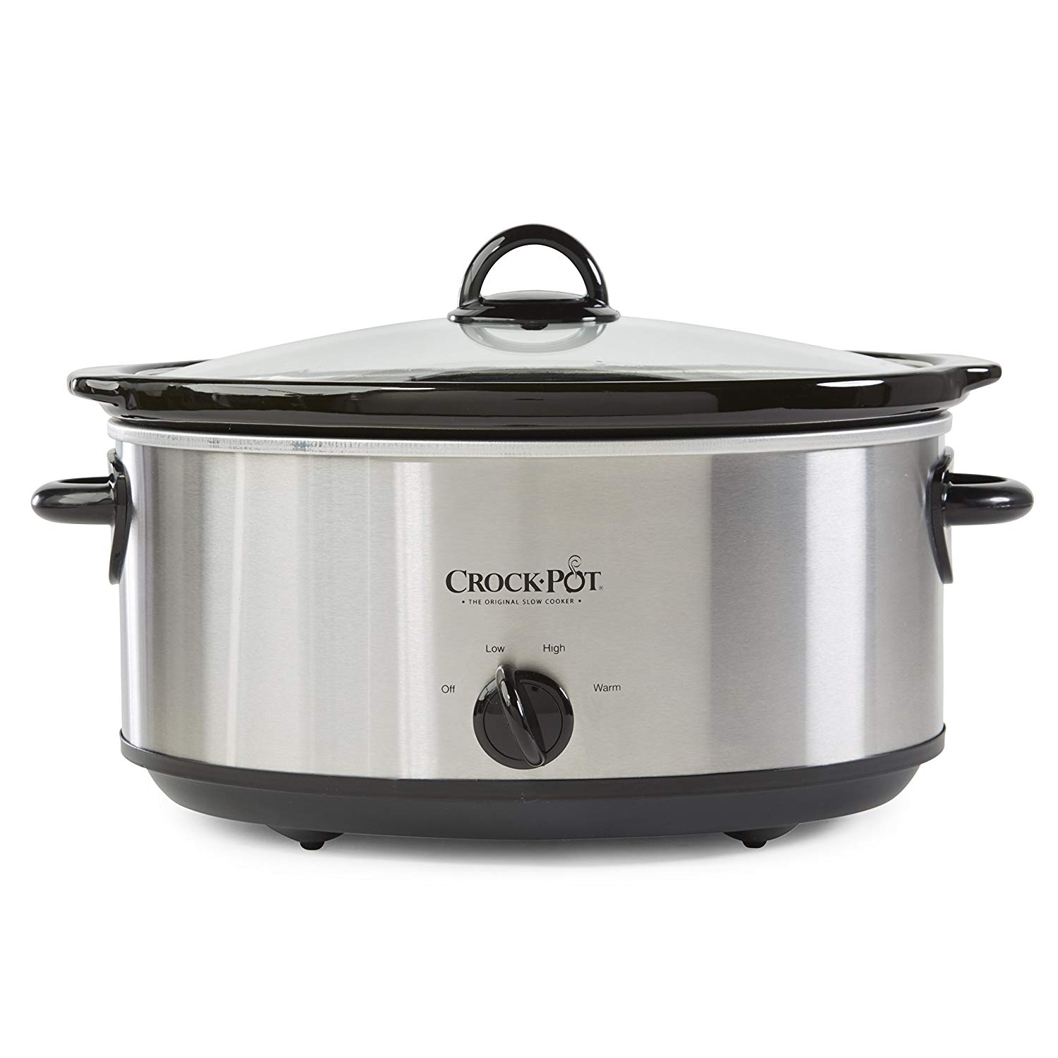  Crock  Pot  7  Quart  Stainless Steel Manual Slow Cooker For 