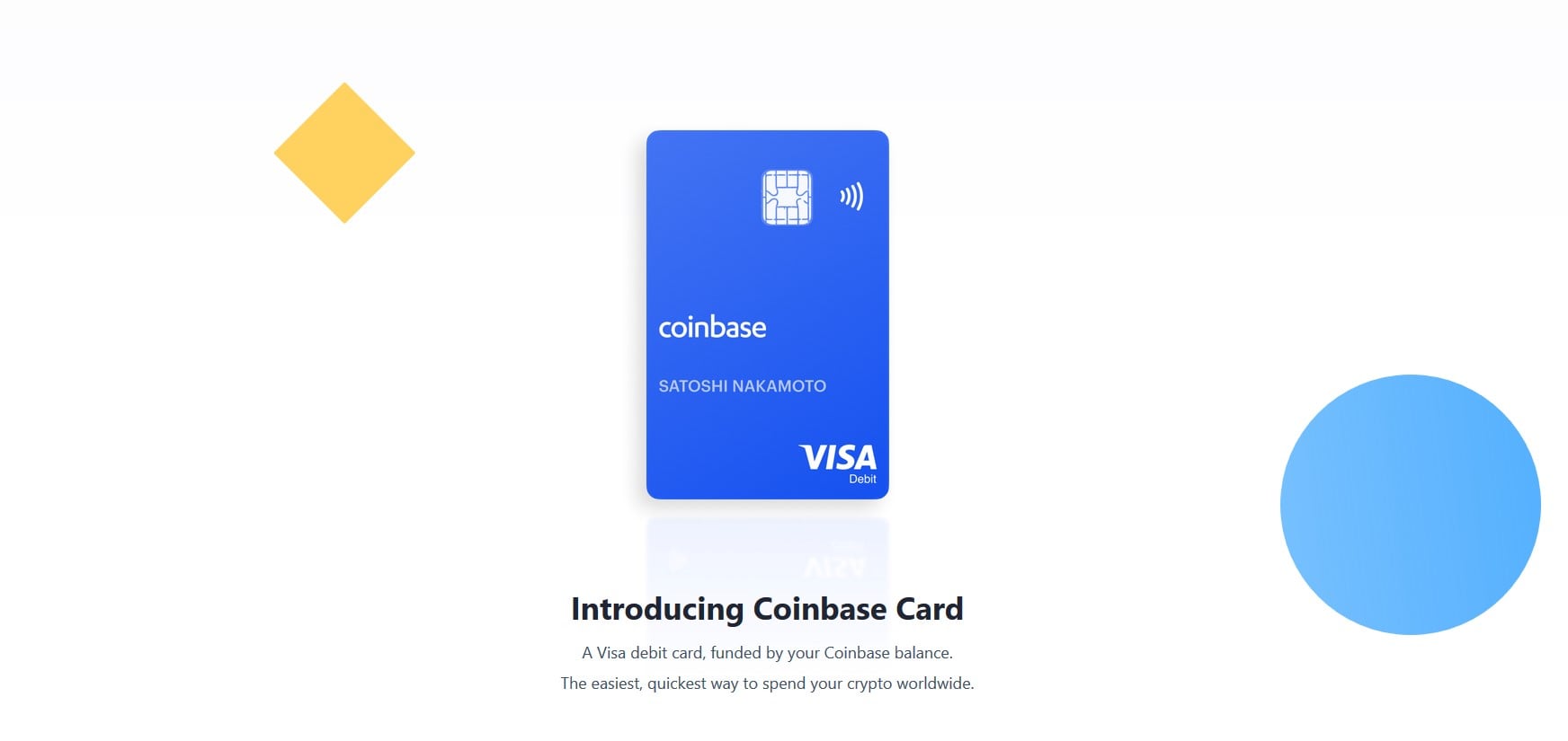 Coinbase Announces New Crypto Debit Card For UK Customers