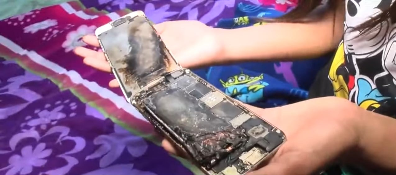 iPhone 6 exploding