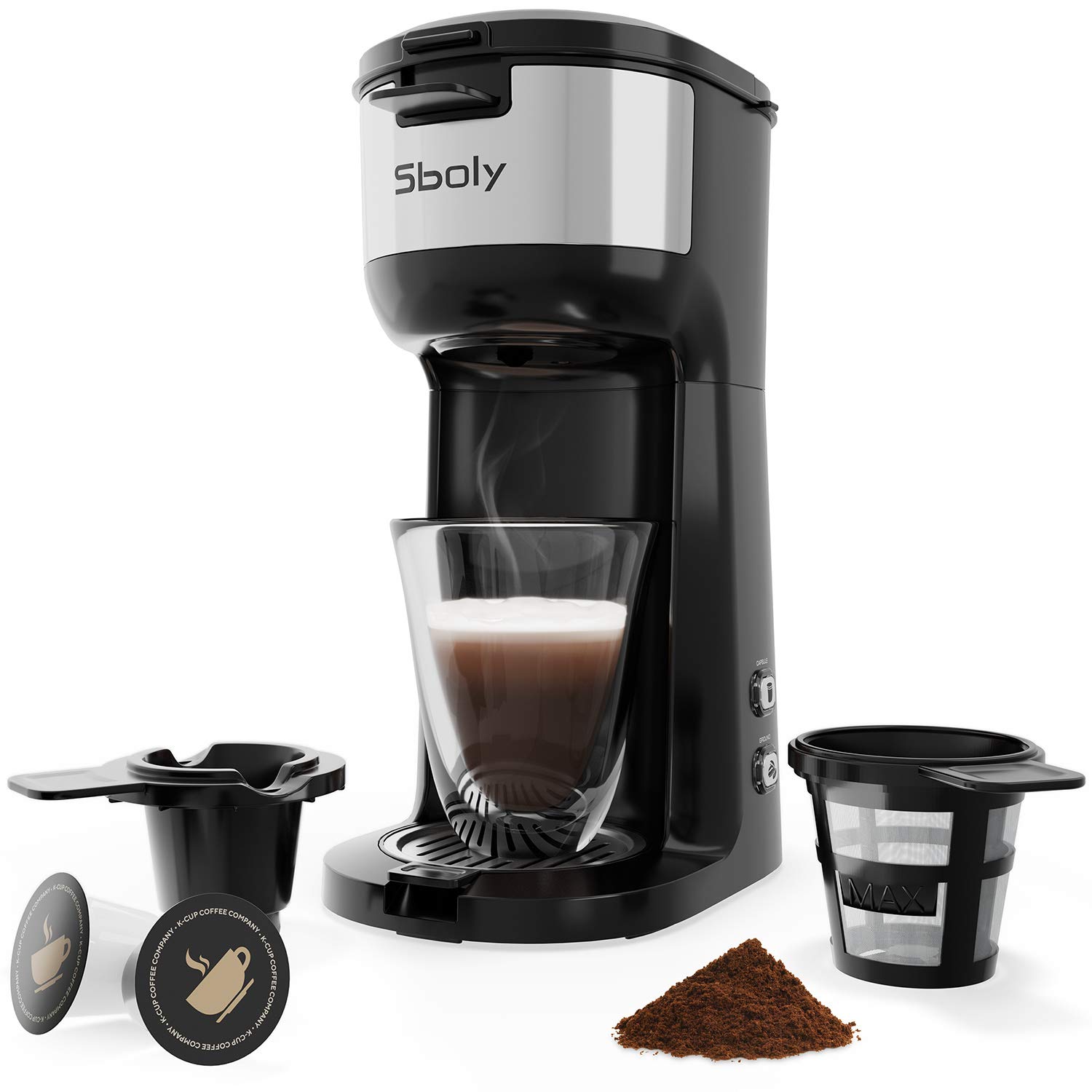 Sboly Coffee Maker And AUKEY Audio Devices, Dash Cams On
