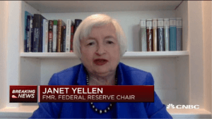 Federal Reserve Chair Janet Yellen effect on GDP